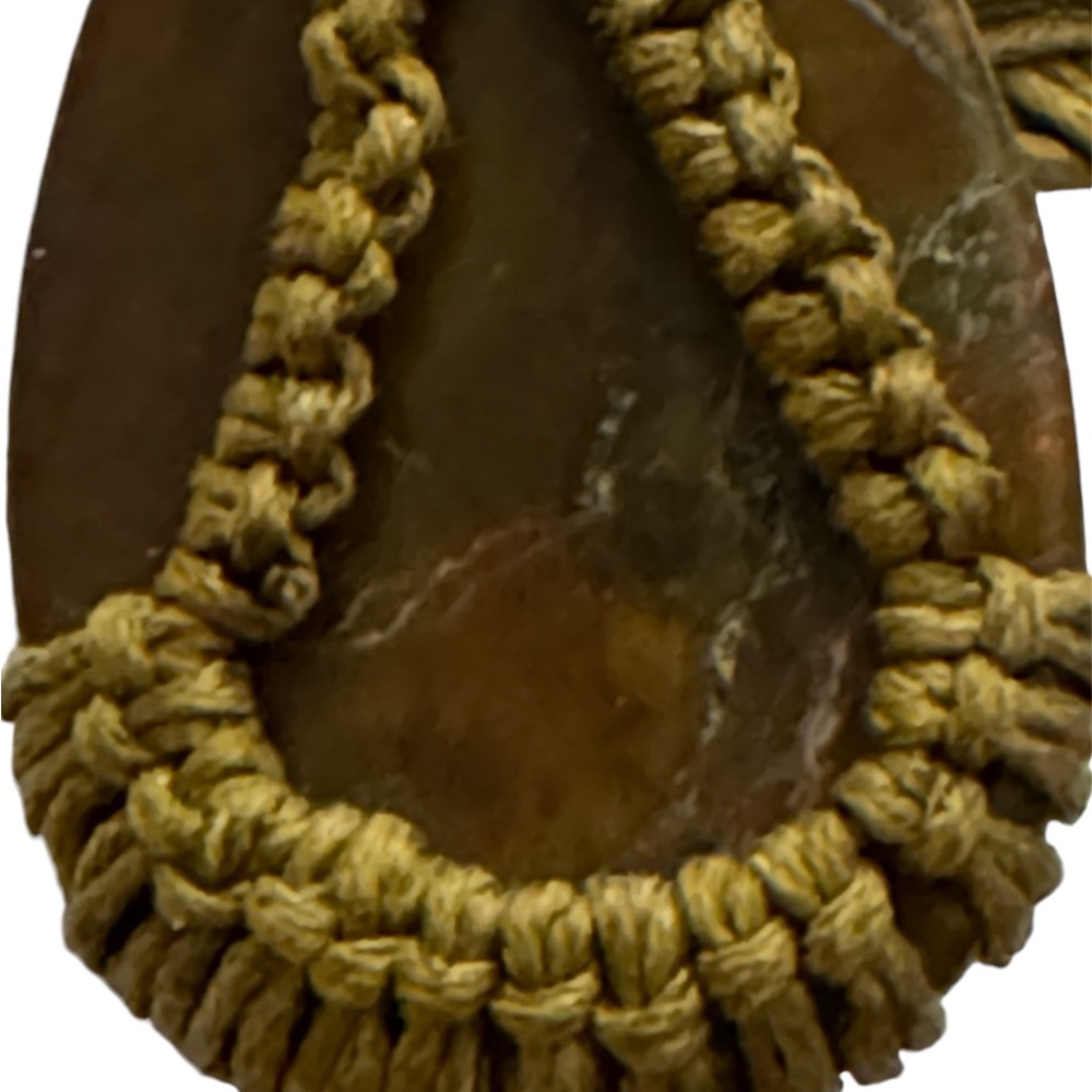 FREE PEOPLE Multi JASPER STONE SILK BRAIDING Cord - Picture 2 of 6